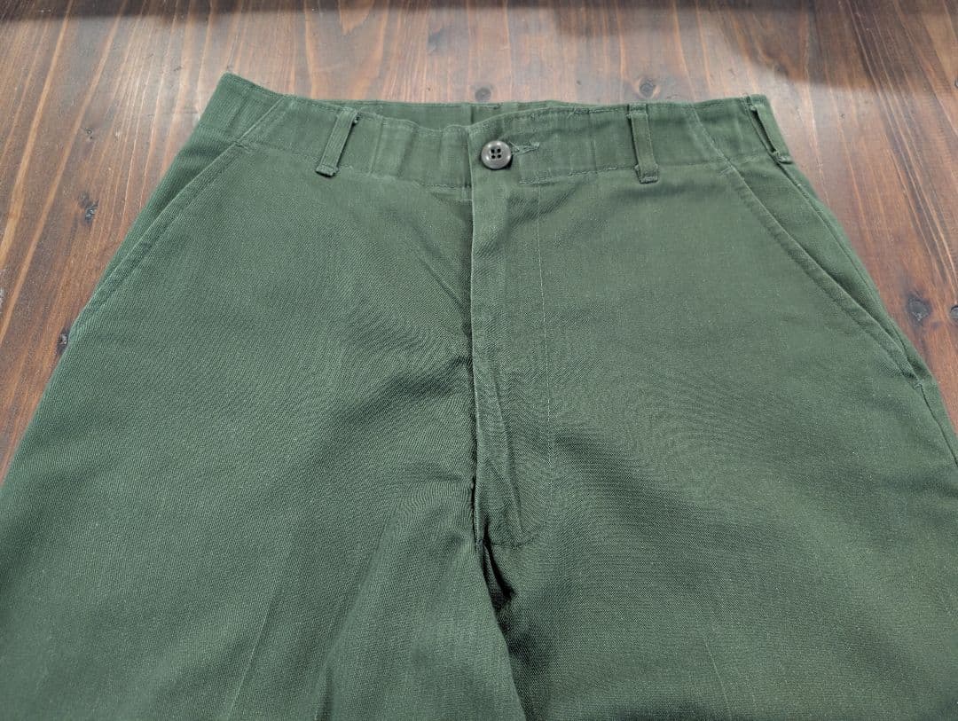 1987年製 アメリカ軍 OG507 32×29 ベイカーパンツ ファティーグ