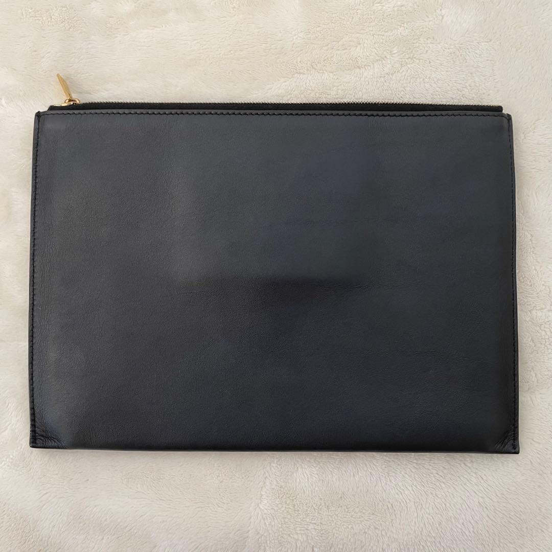 CELINE セリーヌ クラッチバッグ　レザー　フィービー　バイカラー