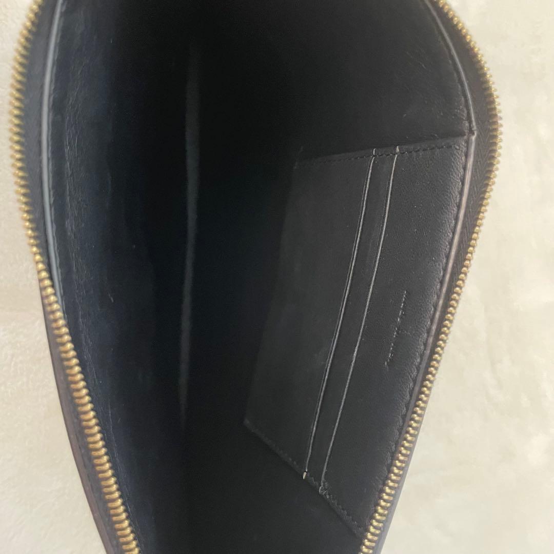 CELINE セリーヌ クラッチバッグ　レザー　フィービー　バイカラー