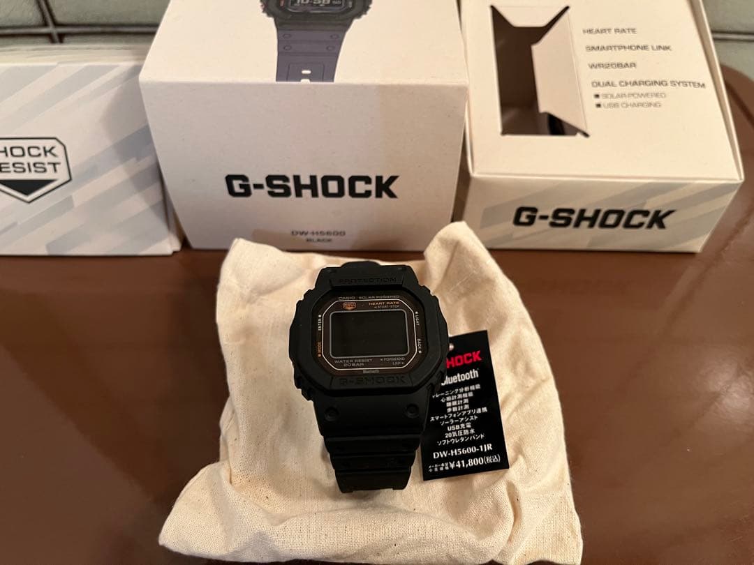 【新品未使用！】G-SHOCK DW-H5600 ブラック