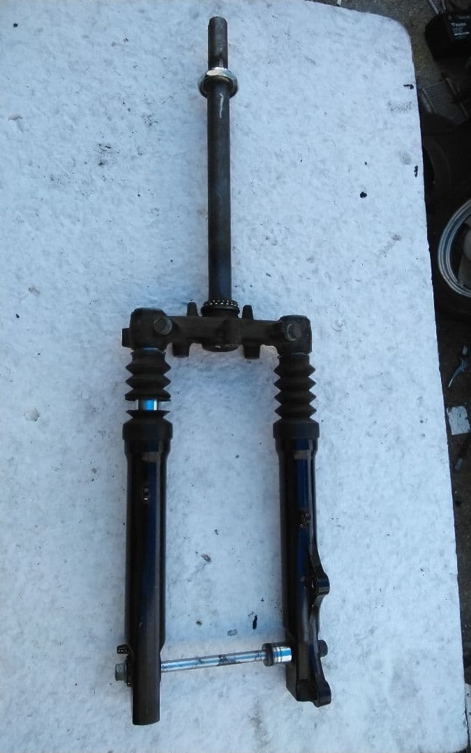 ジョグ　SA39J /ZR フロントフォーク&ステム　アクスルシャフト