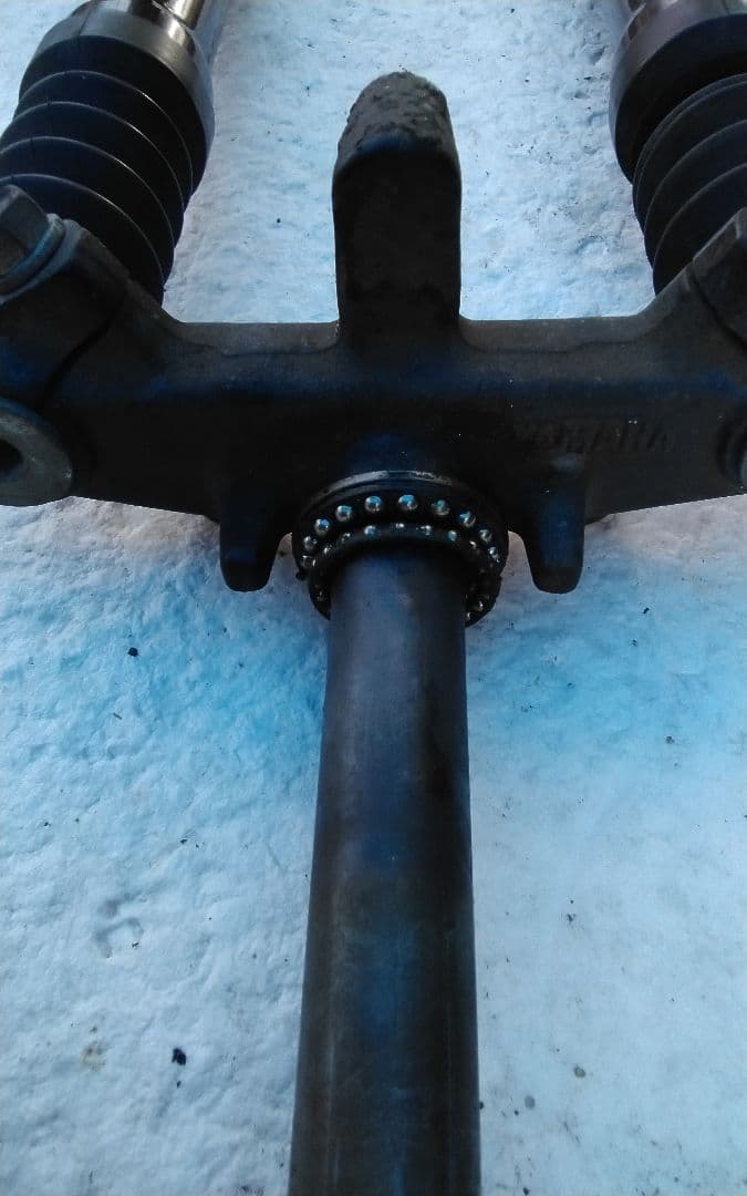 ジョグ　SA39J /ZR フロントフォーク&ステム　アクスルシャフト