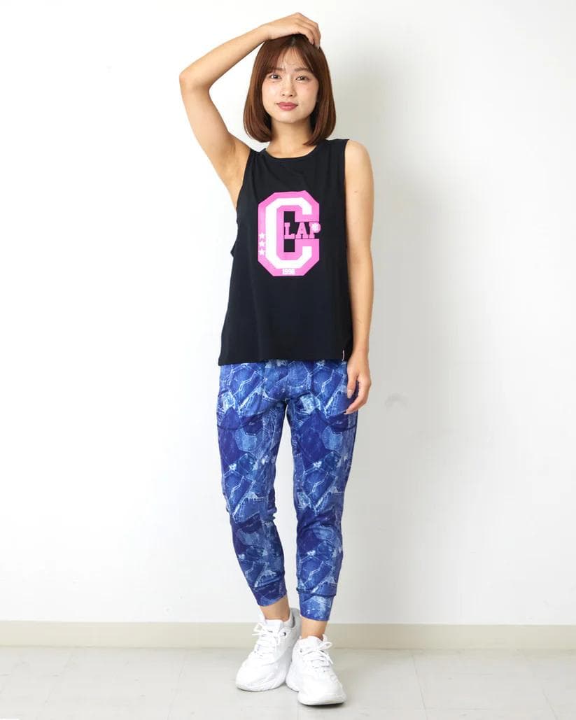 clapクラップ12月新作 定価11,660円デニムポケット クロップドパンツ