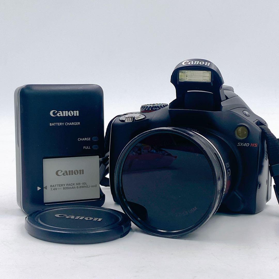 6B1 Canon デジタルカメラ Power Shot SX40 HS 動作品