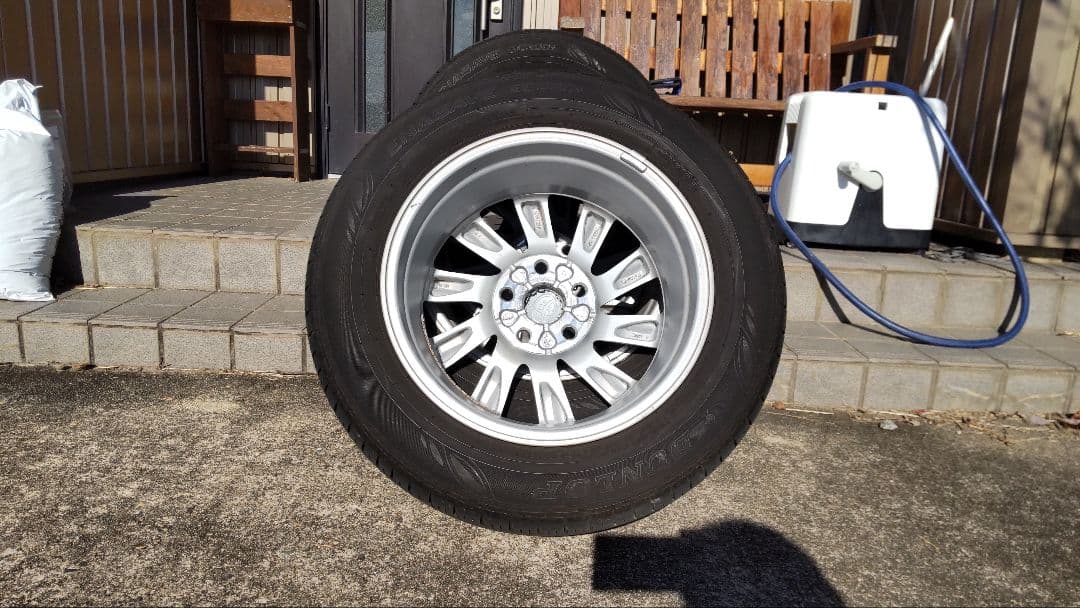 トヨタ ノア・ヴォクシー90系 純正 16インチ ホイールセット 走行1万km