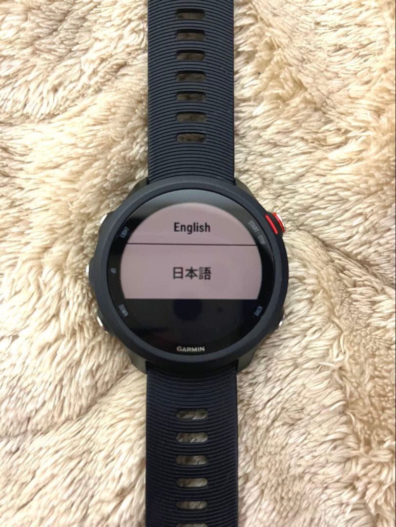 その他 GARMIN ForeAthlete 245 Music Black Red