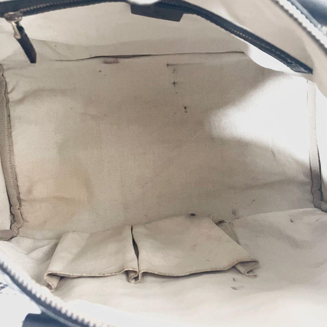 【美品】グッチ 2way ボストンバッグ ディアマンテ キャンバス×レザー