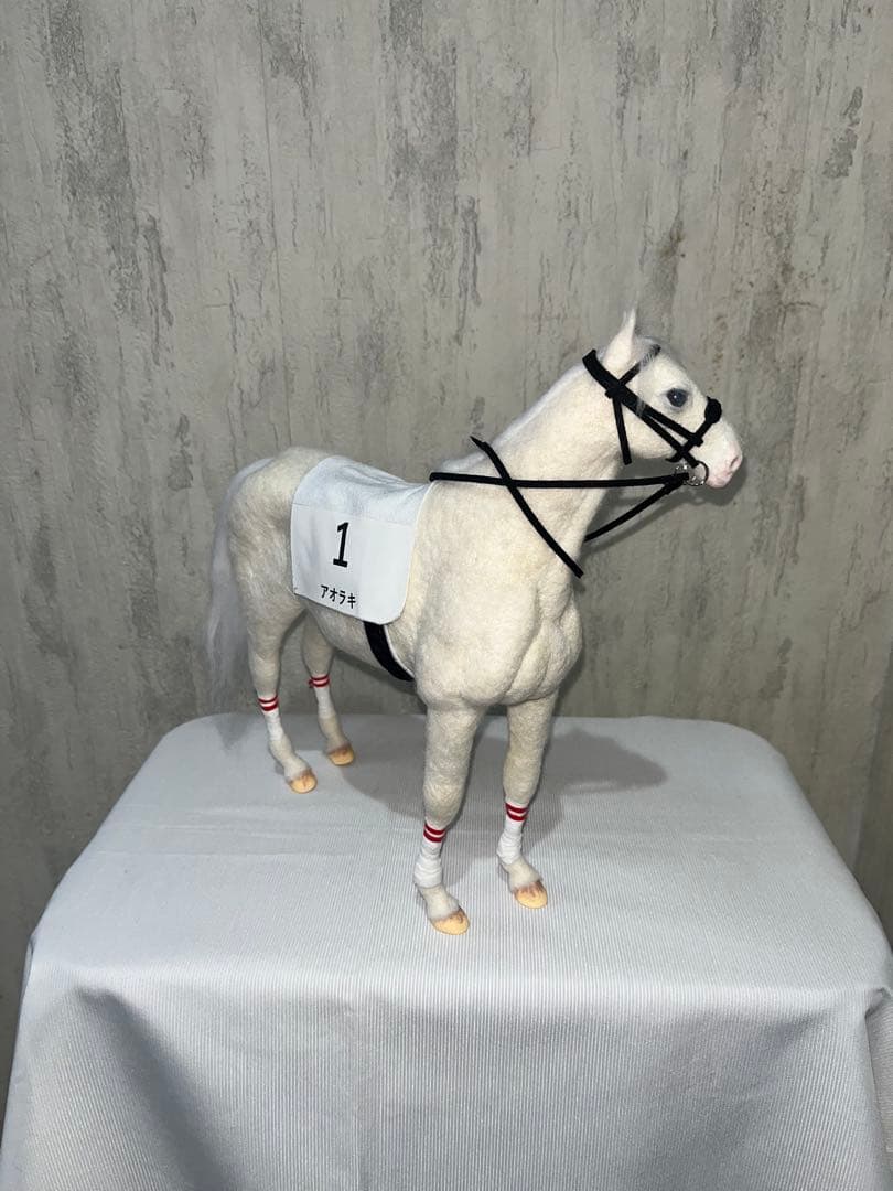 【サラブレッドコレクション】アオラキ 魚目 アイドルホース 白毛