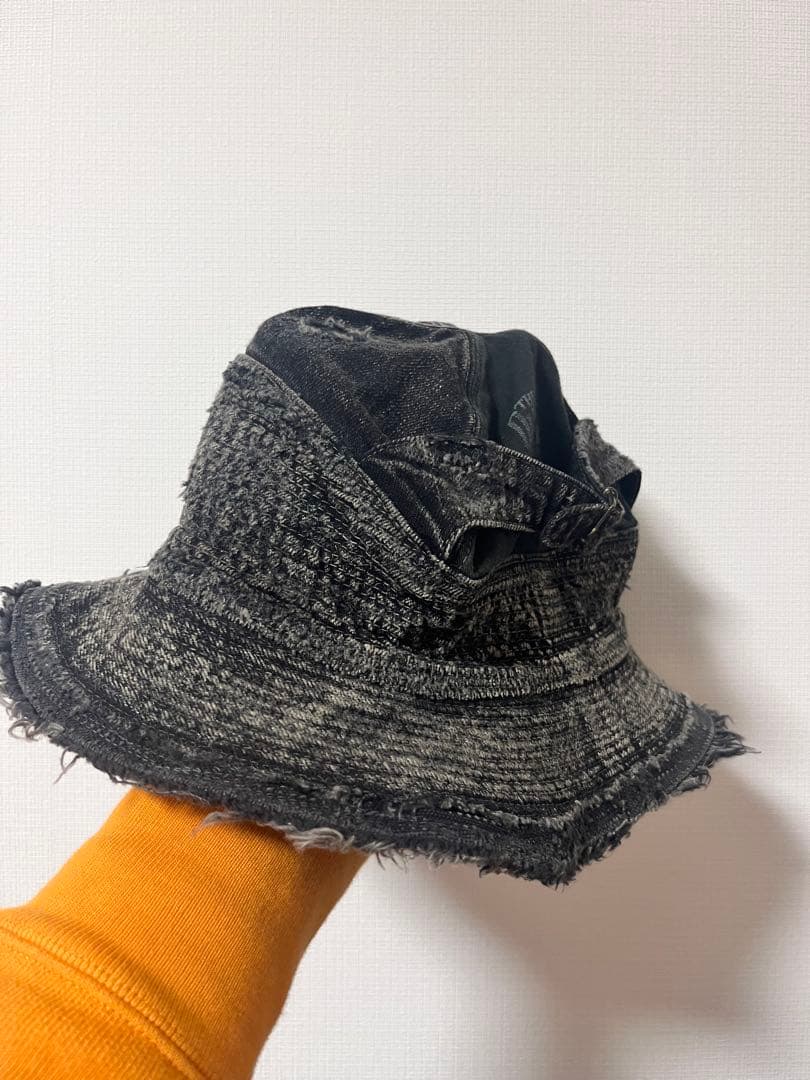 激レア　KAPITAL 11.5ozブラックデニム 老人と海　バケットハット