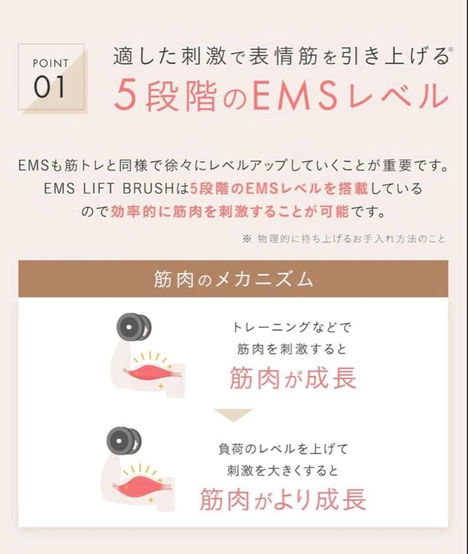 【新品未使用】サロニア SALONIA EMS リフトブラシ 美顔器