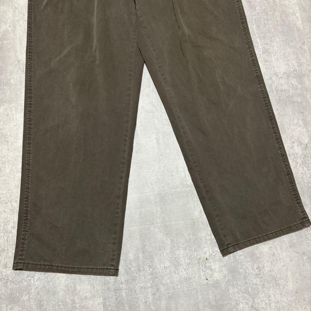 90s ポロバイラルフローレン　USA製 ポロチノ　チノパン　初期タグ　フェード