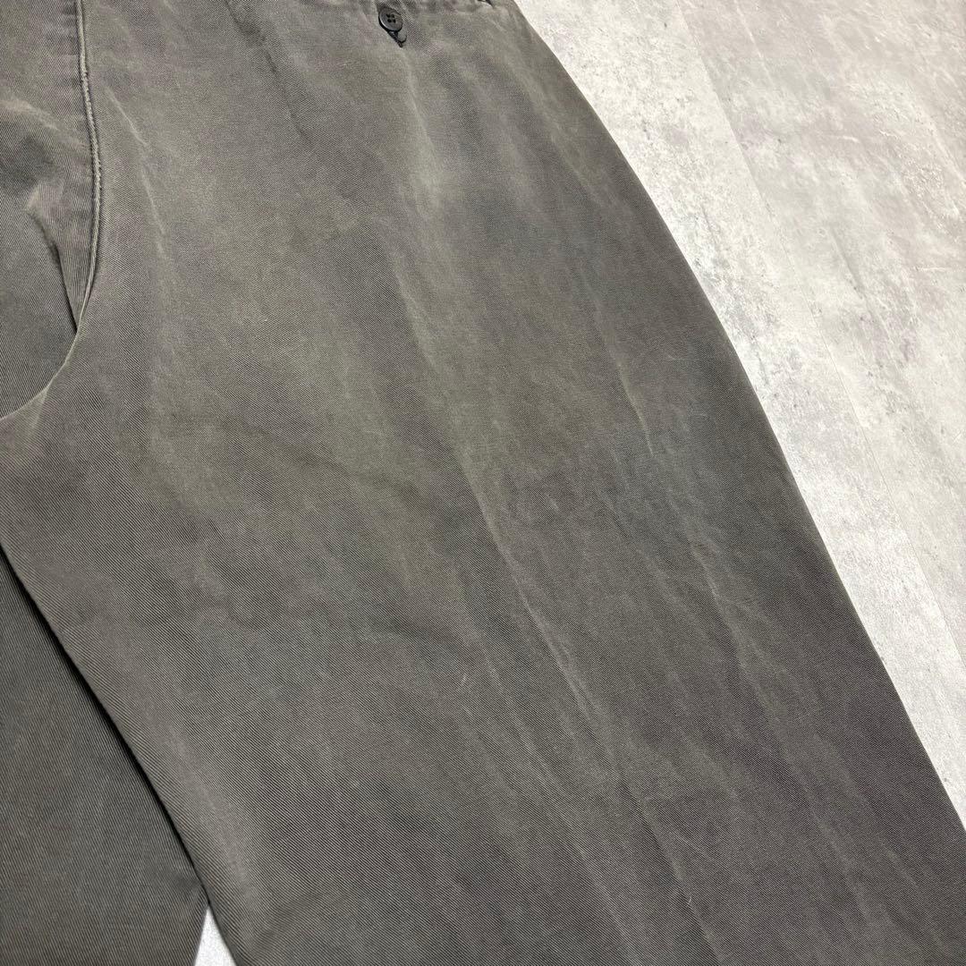 90s ポロバイラルフローレン　USA製 ポロチノ　チノパン　初期タグ　フェード