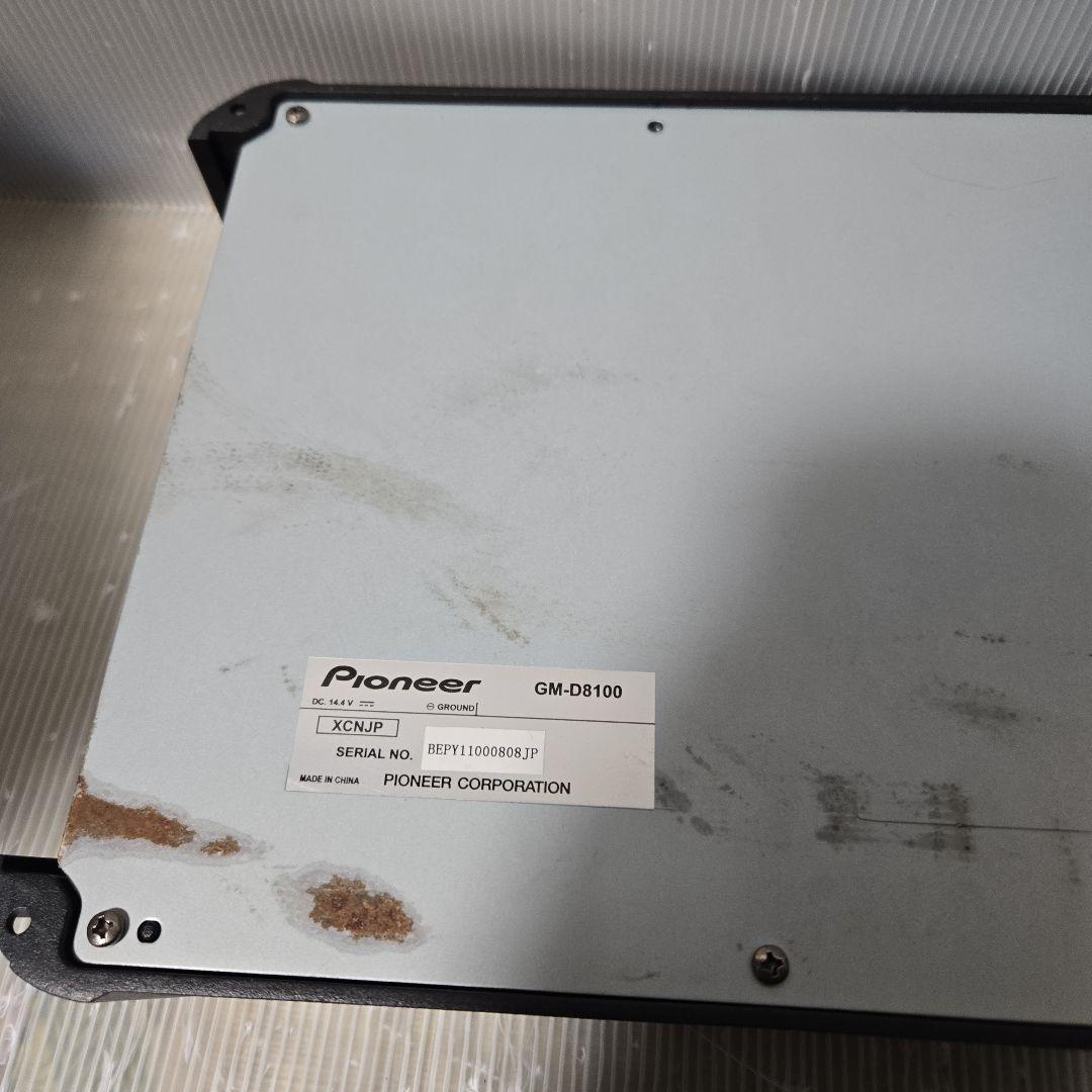 Pioneer GM-D8100 アンプ ブラック