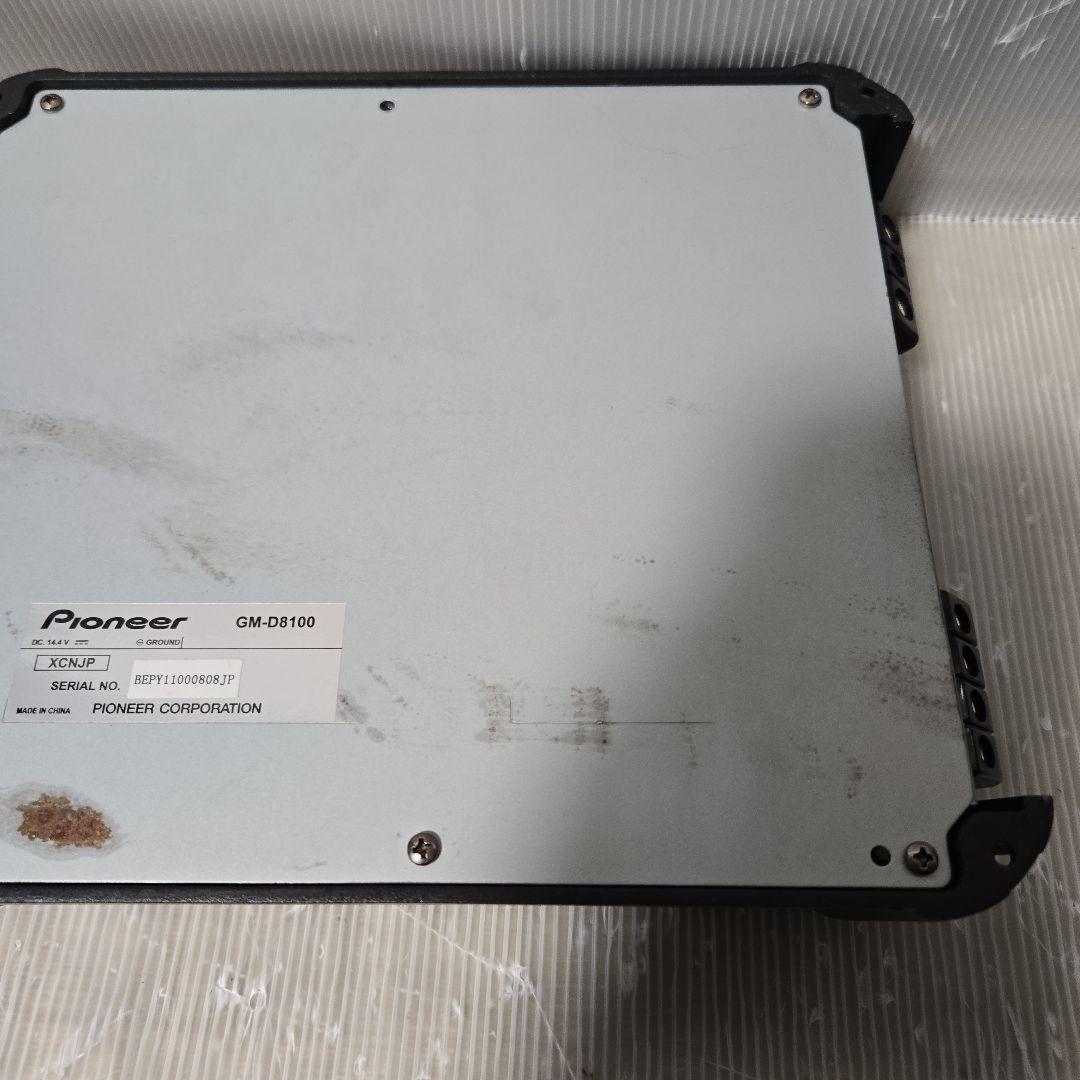 Pioneer GM-D8100 アンプ ブラック
