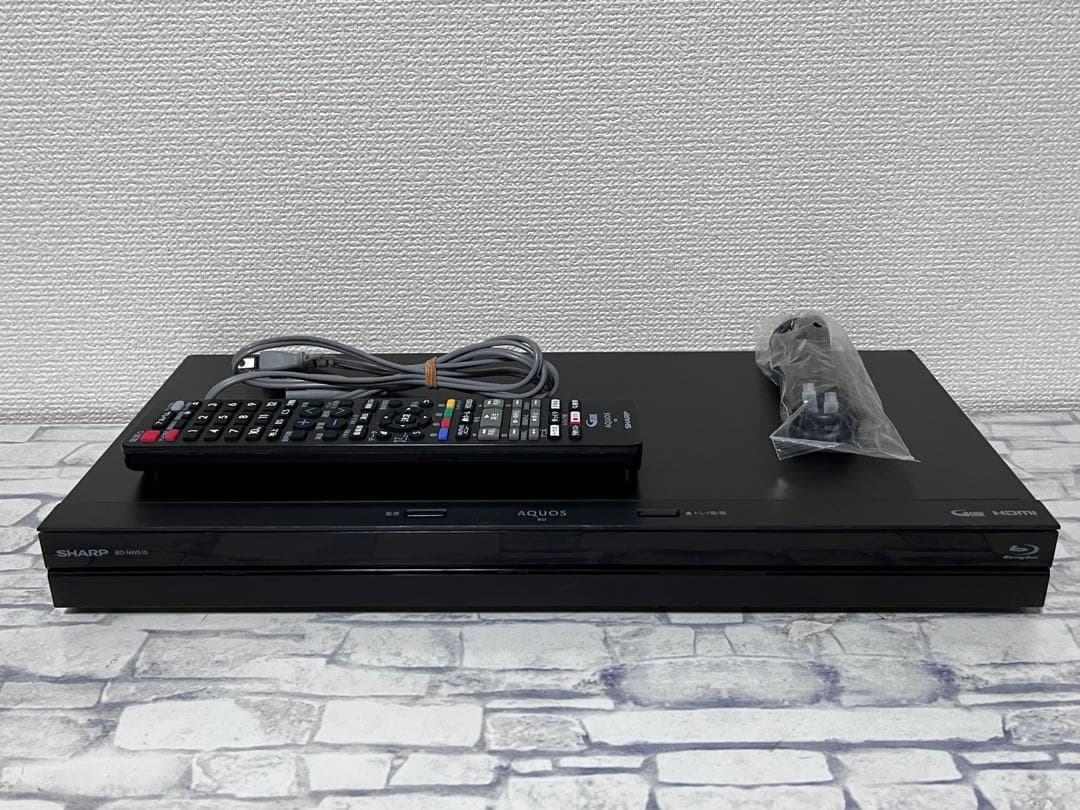4K 2番組録画　シャープ　ブルーレイレコーダー　BD-NW510