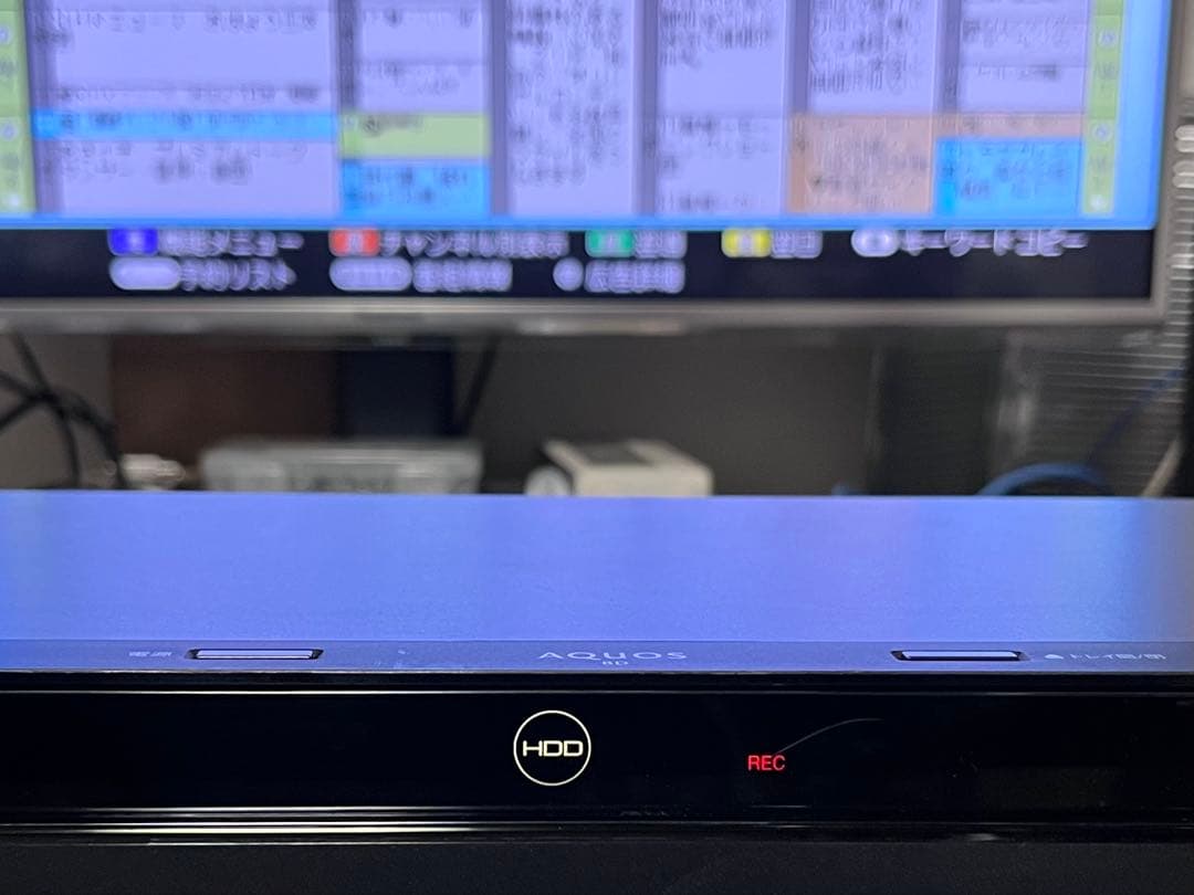 4K 2番組録画　シャープ　ブルーレイレコーダー　BD-NW510