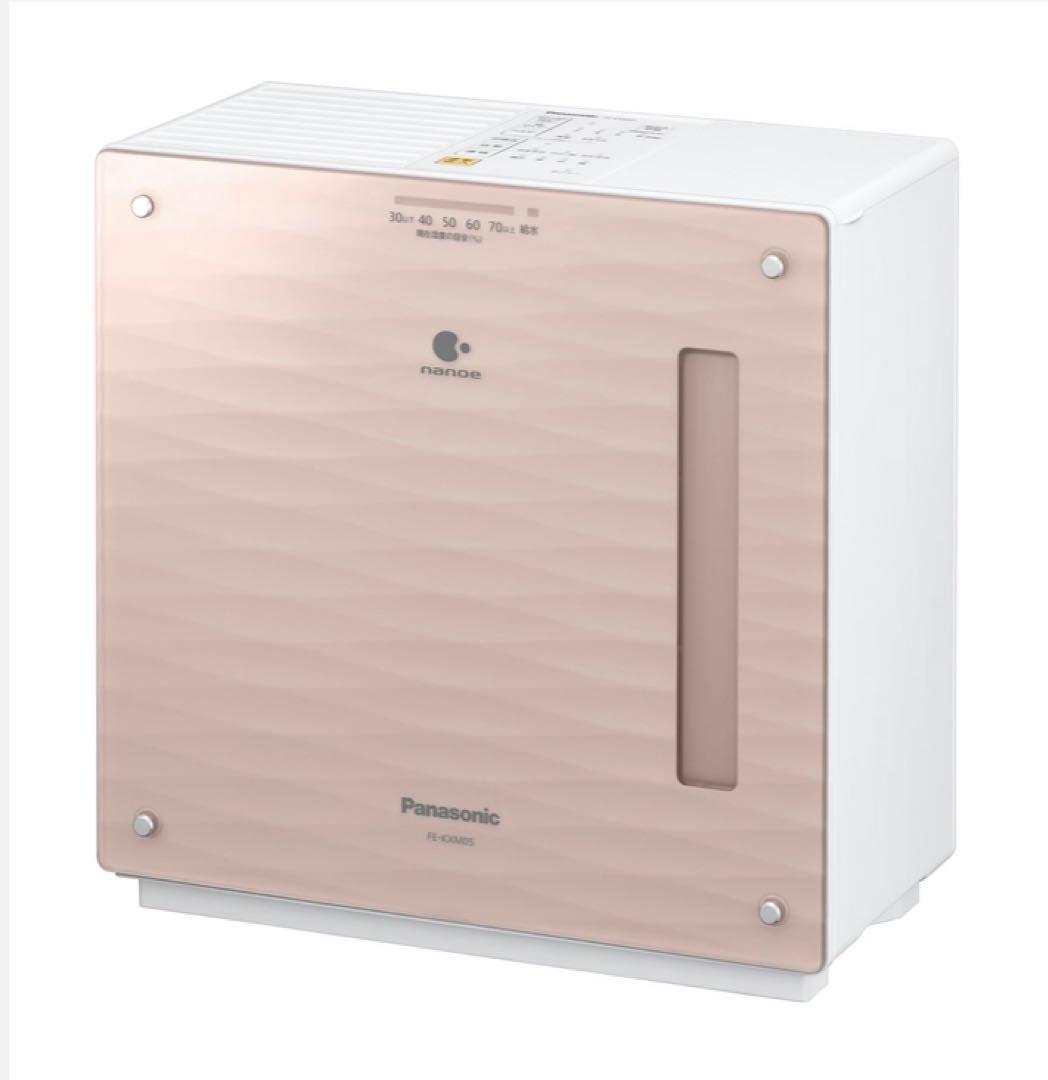 美品　Panasonic 加湿器 ホワイト・ピンク　FE-KXM05