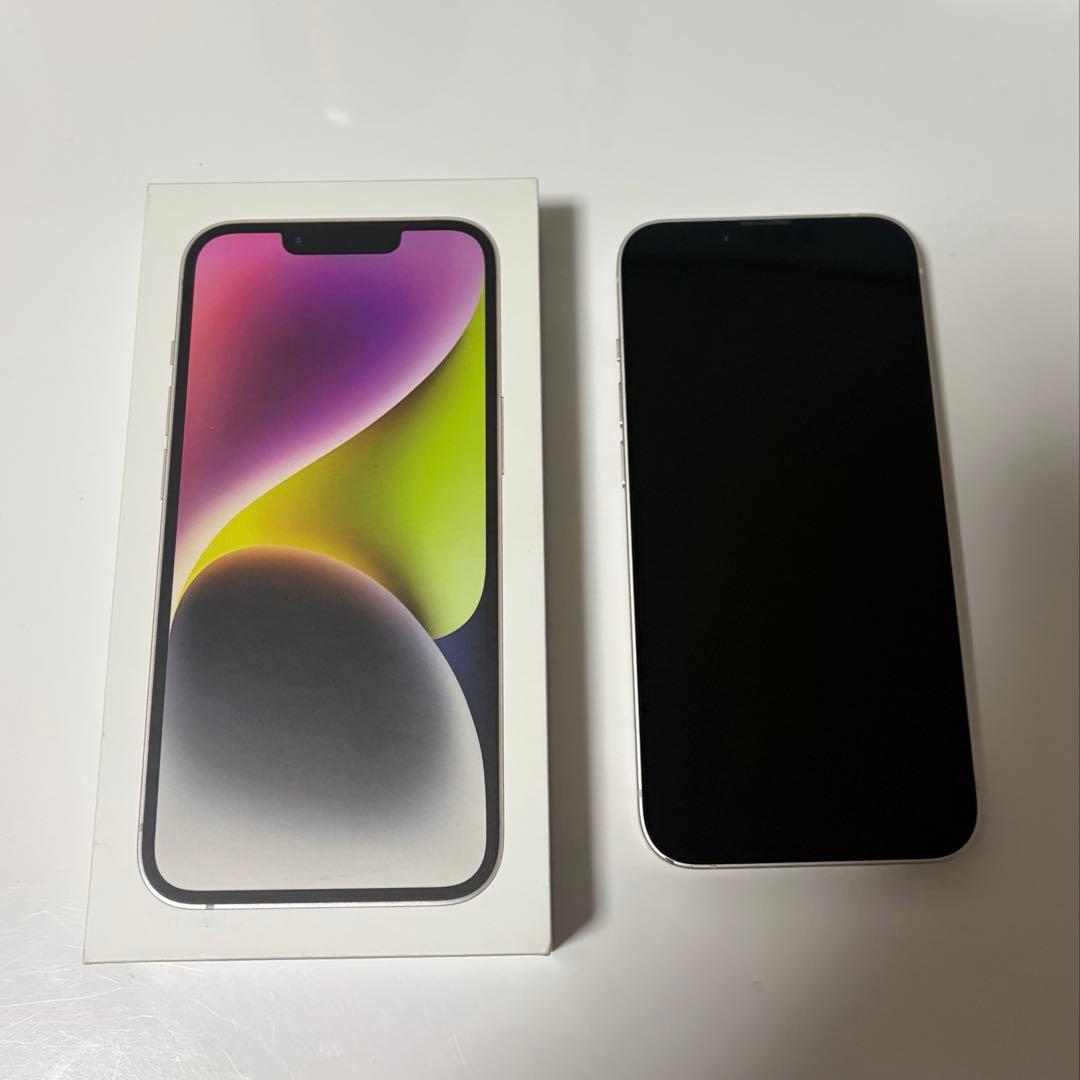 Apple iPhone 14 ホワイト 本体