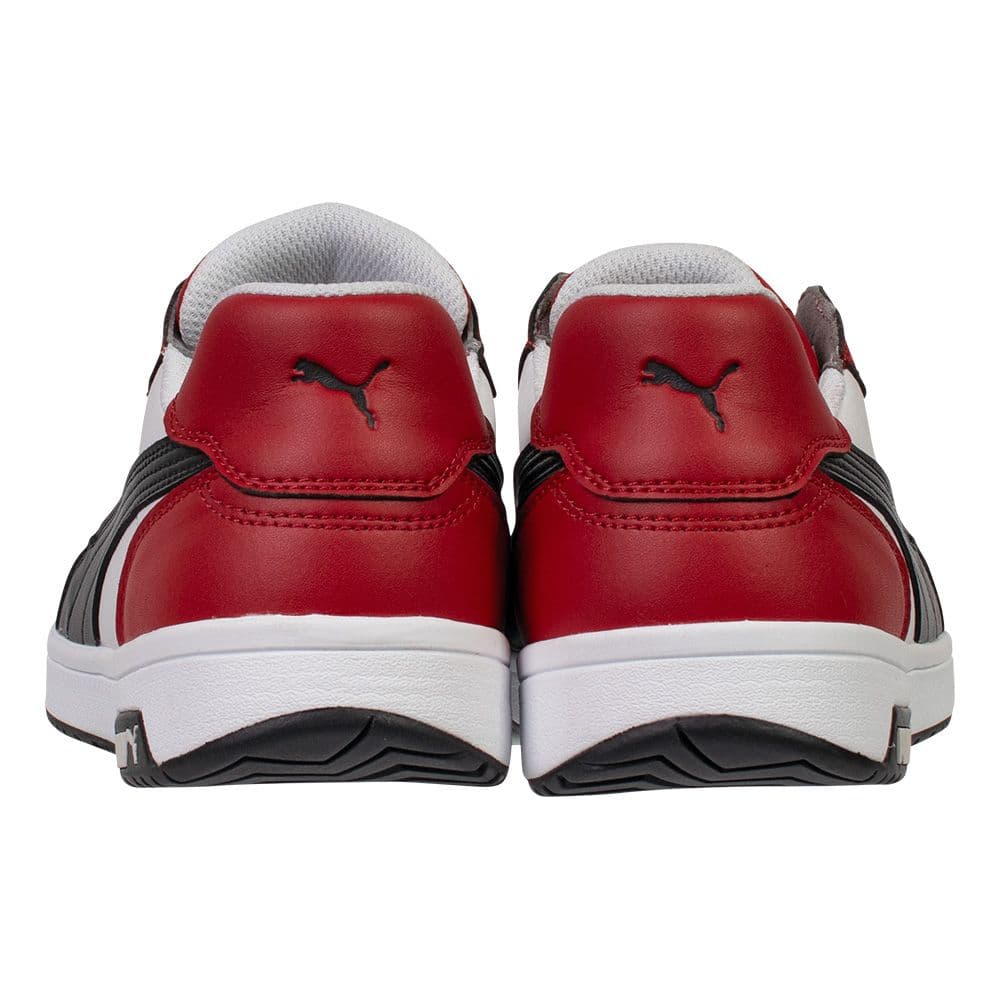 プーマ安全靴#64.208 25.5cmフロントコート　レッドロー