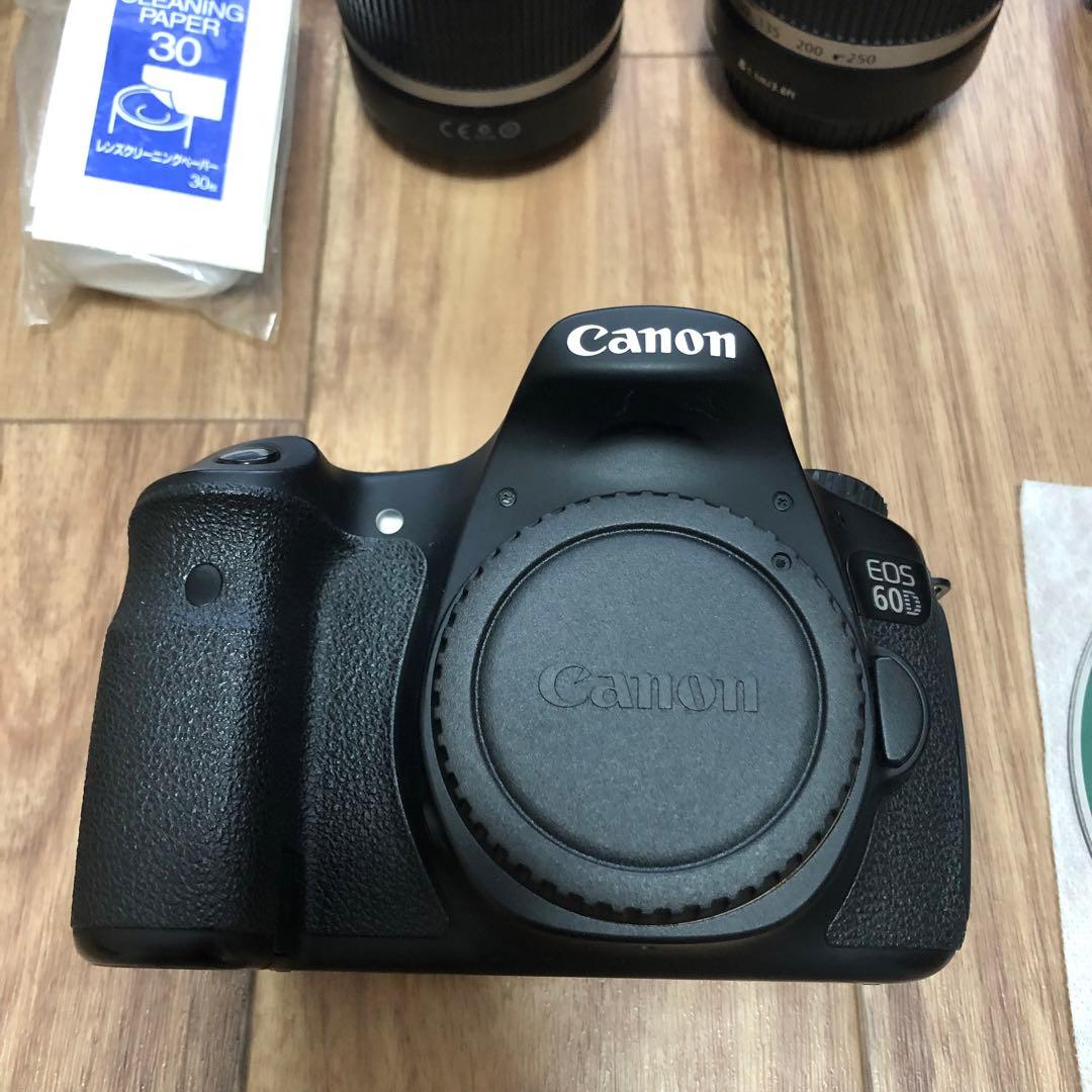 美品 canon eosd60 ダブルズームキット jobey付き