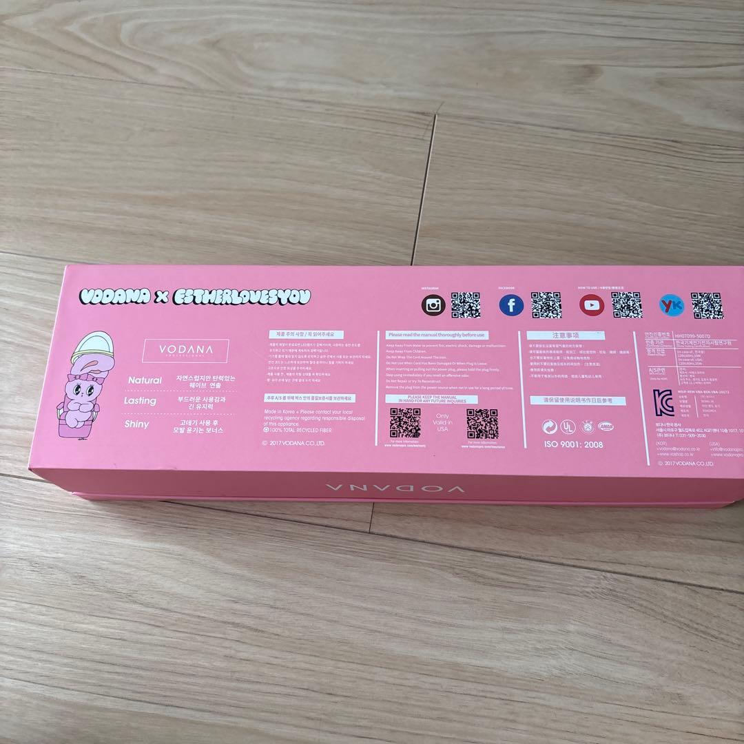 VODANA 限定品エスターバニーコラボ　ヘアアイロン