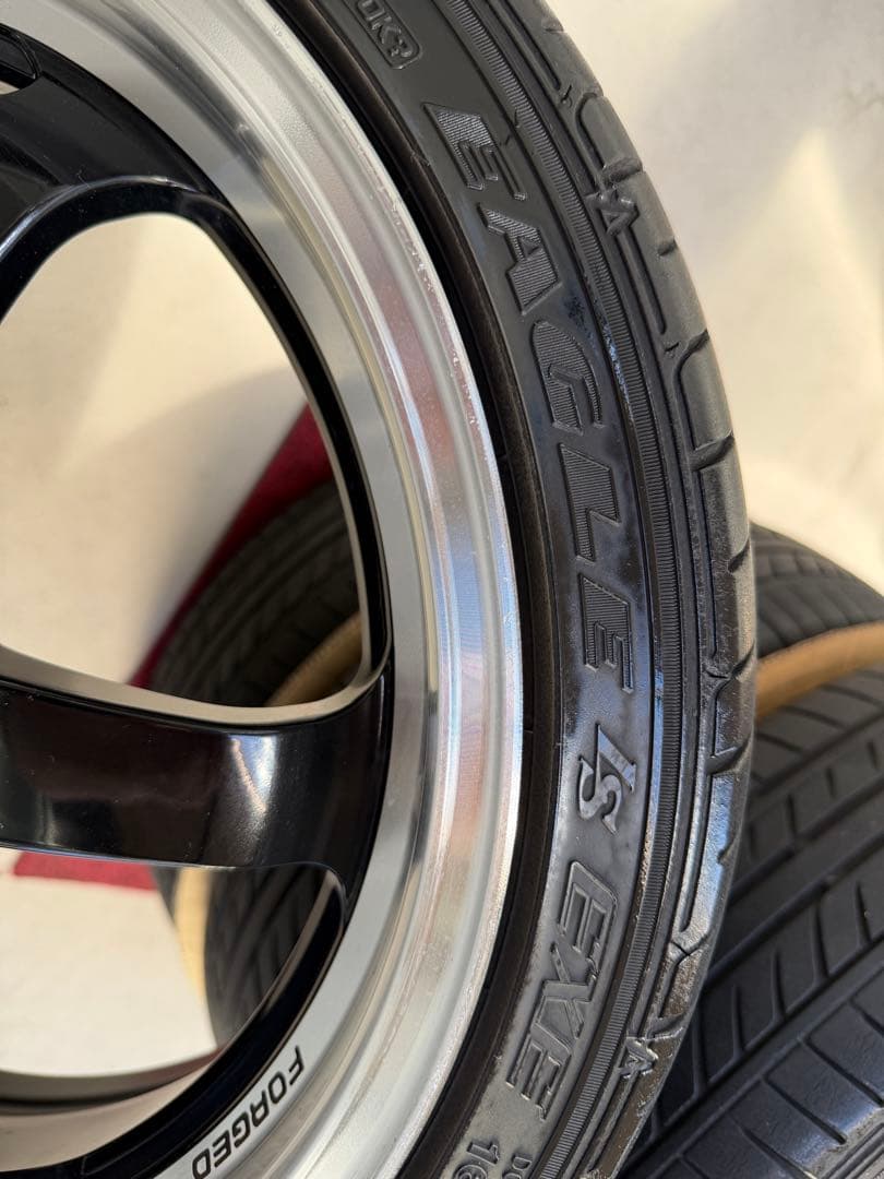 [程度普通]軽自動車用 RAYS VOLK RACING TE37 KCR