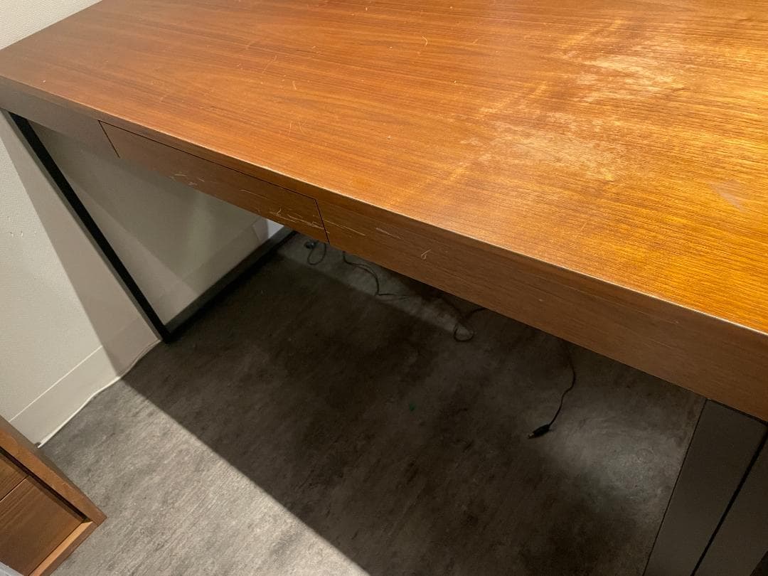 【高山】デスク オフィス アンティーク 120cm×60cm