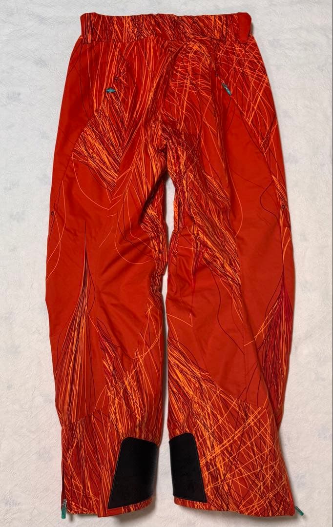 DESCENTE スキーウェアセット ネイビーオレンジ