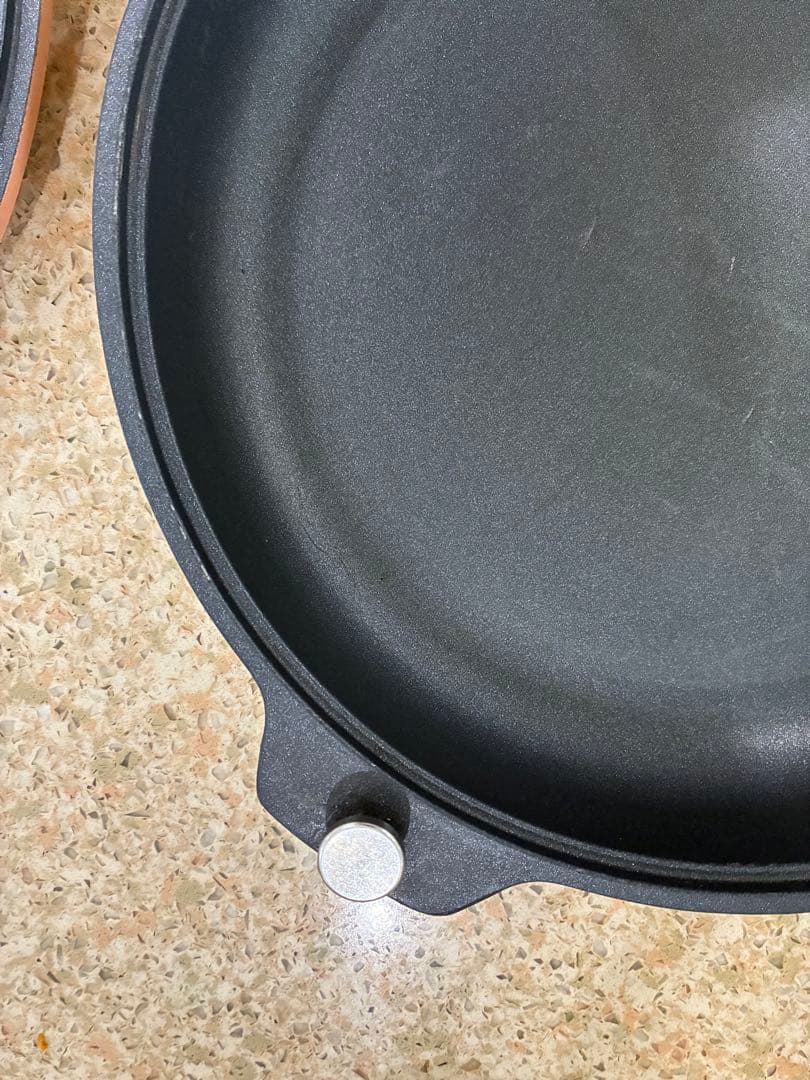 ポチママ マル球産業　2点フライヤー　IH対応　ゴールド