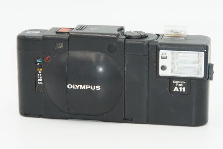 OLYMPUS オリンパス XA2 A11 フィルムカメラフラッシュ不動