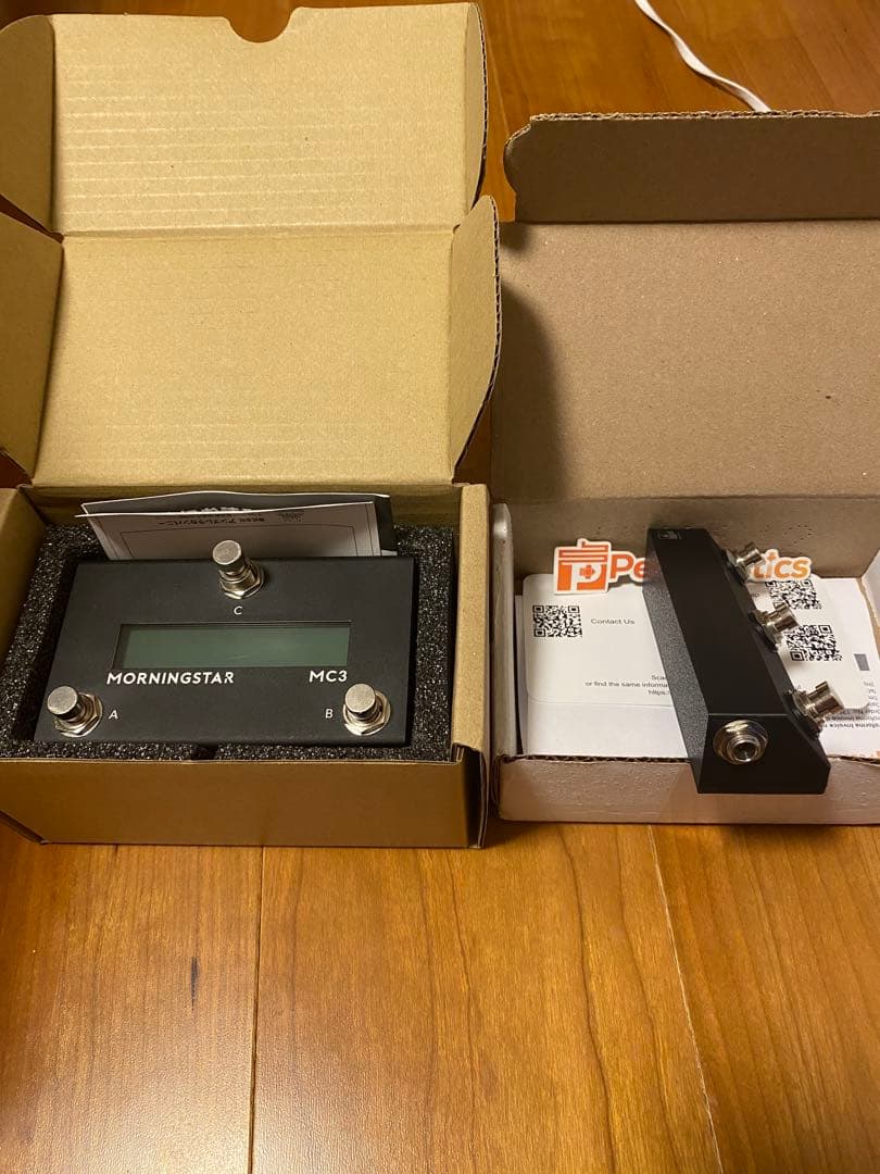 MORNINGSTAR MC3 MIDI コントローラー +追加スイッチセット