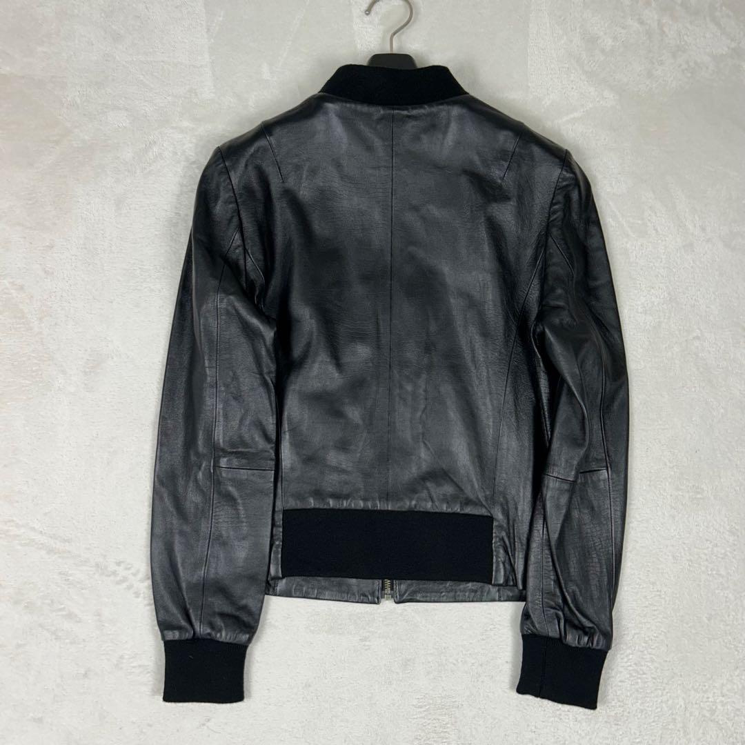 極希少♡ポールスミス ラムレザージャケット マルチカラー ブルゾン 大きい40