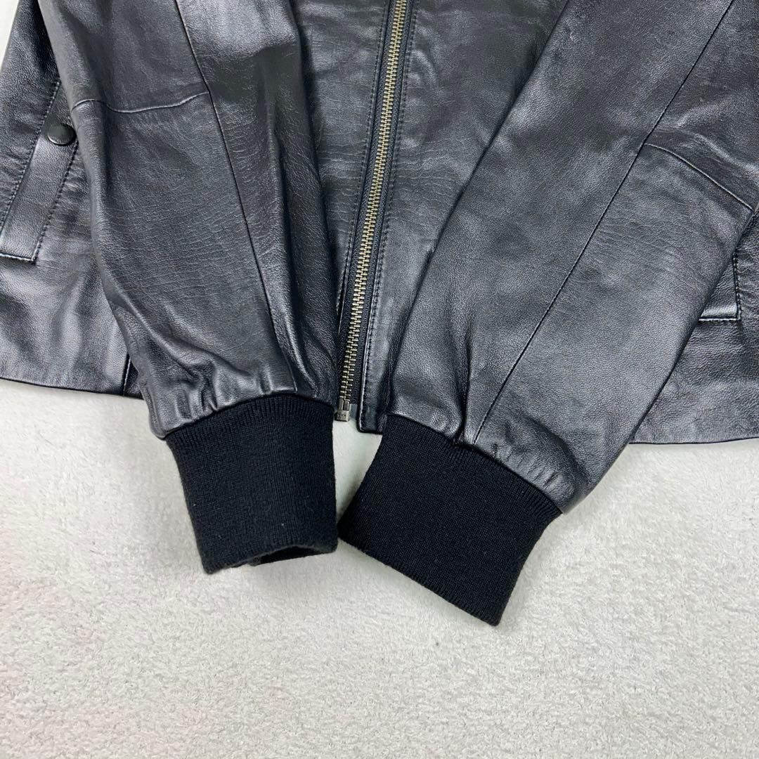 極希少♡ポールスミス ラムレザージャケット マルチカラー ブルゾン 大きい40