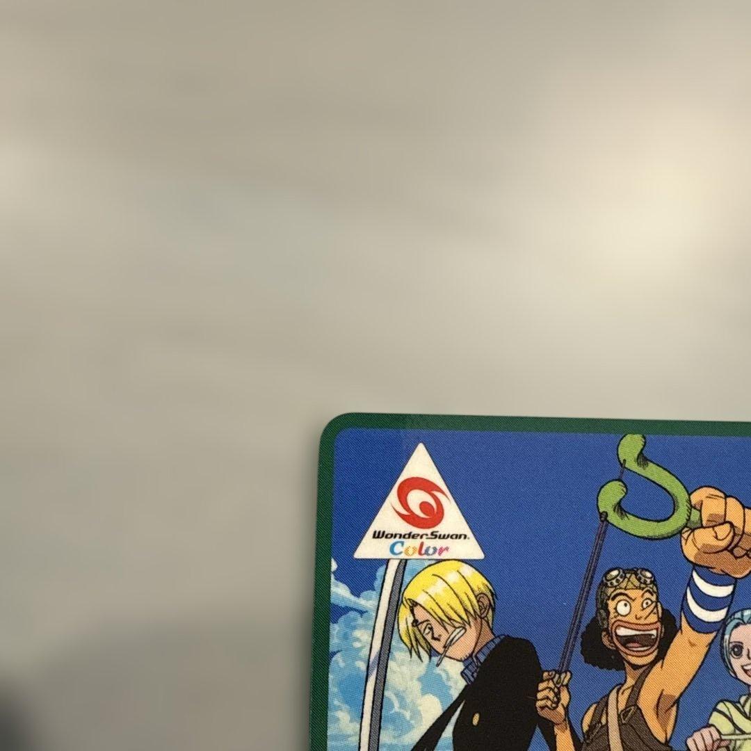 ワンピース　東京ゲームショウ2001 来場特典　ワンダースワン　トレカ