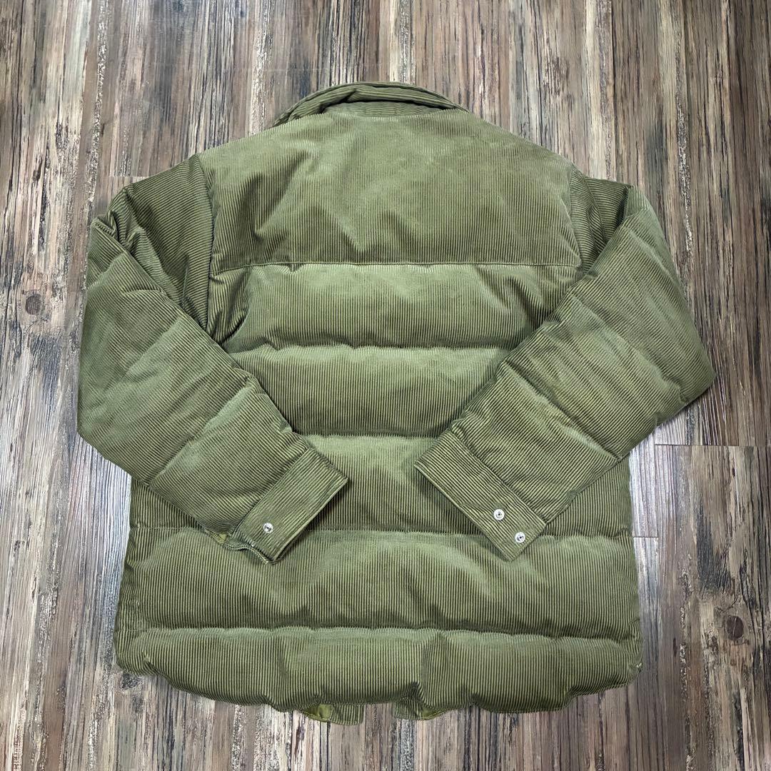 The North Face コーデュロイ ダウンジャケット オリーブ