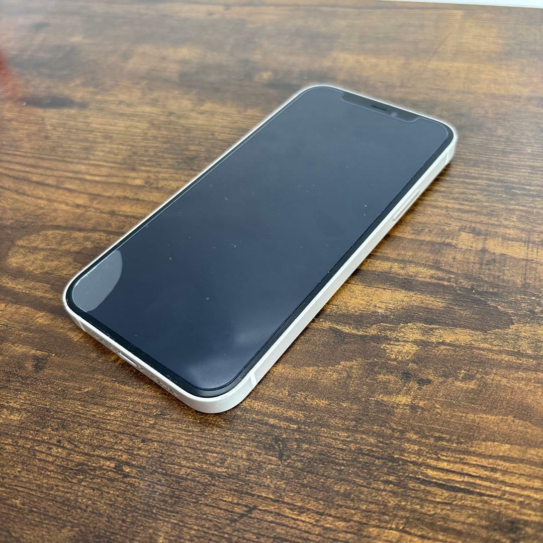iPhone12 128GB ホワイト FaceID不可 ケースカバー付