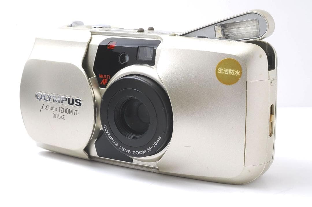 OLYMPUS μ ZOOM 70 DELUXE 防滴 動作品 コンパクトカメラ