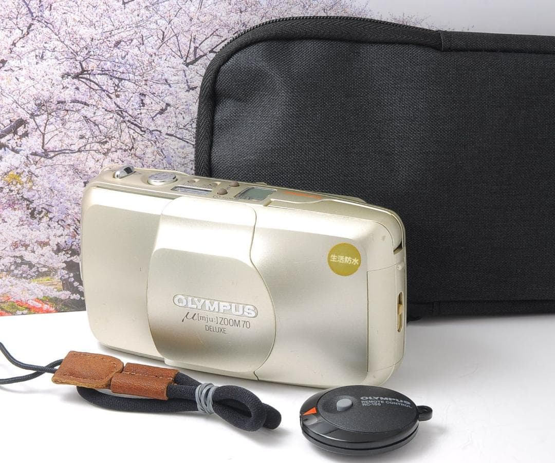 OLYMPUS μ ZOOM 70 DELUXE 防滴 動作品 コンパクトカメラ