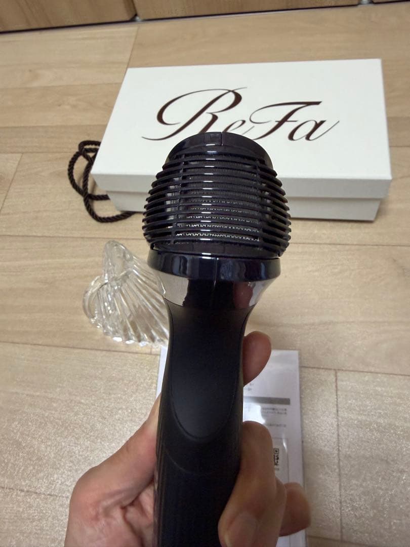 ReFa BEAUTECH DRYER S+ ドライヤーブラック　専用ホルダー付