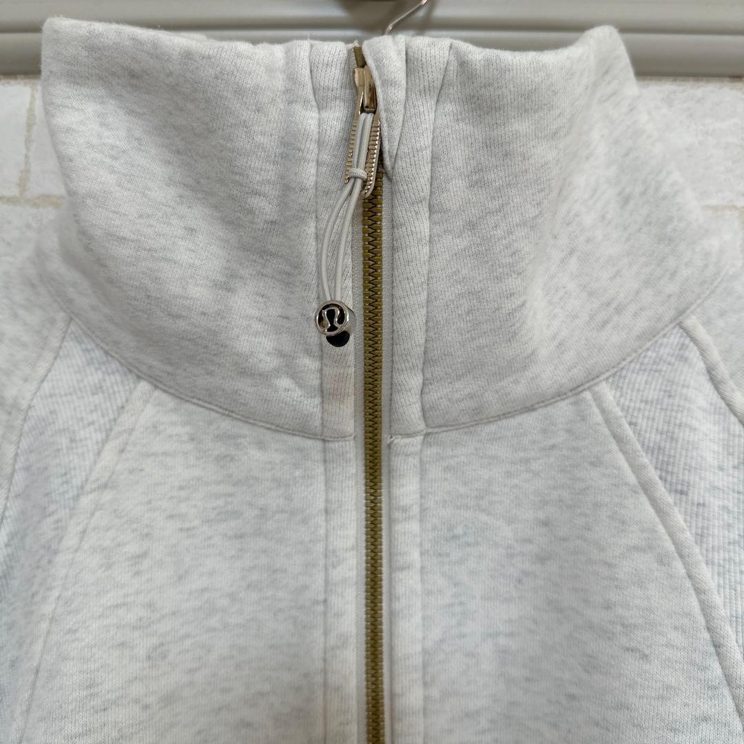 lululemon Scuba オーバーサイズ ファネルネックハーフジップ