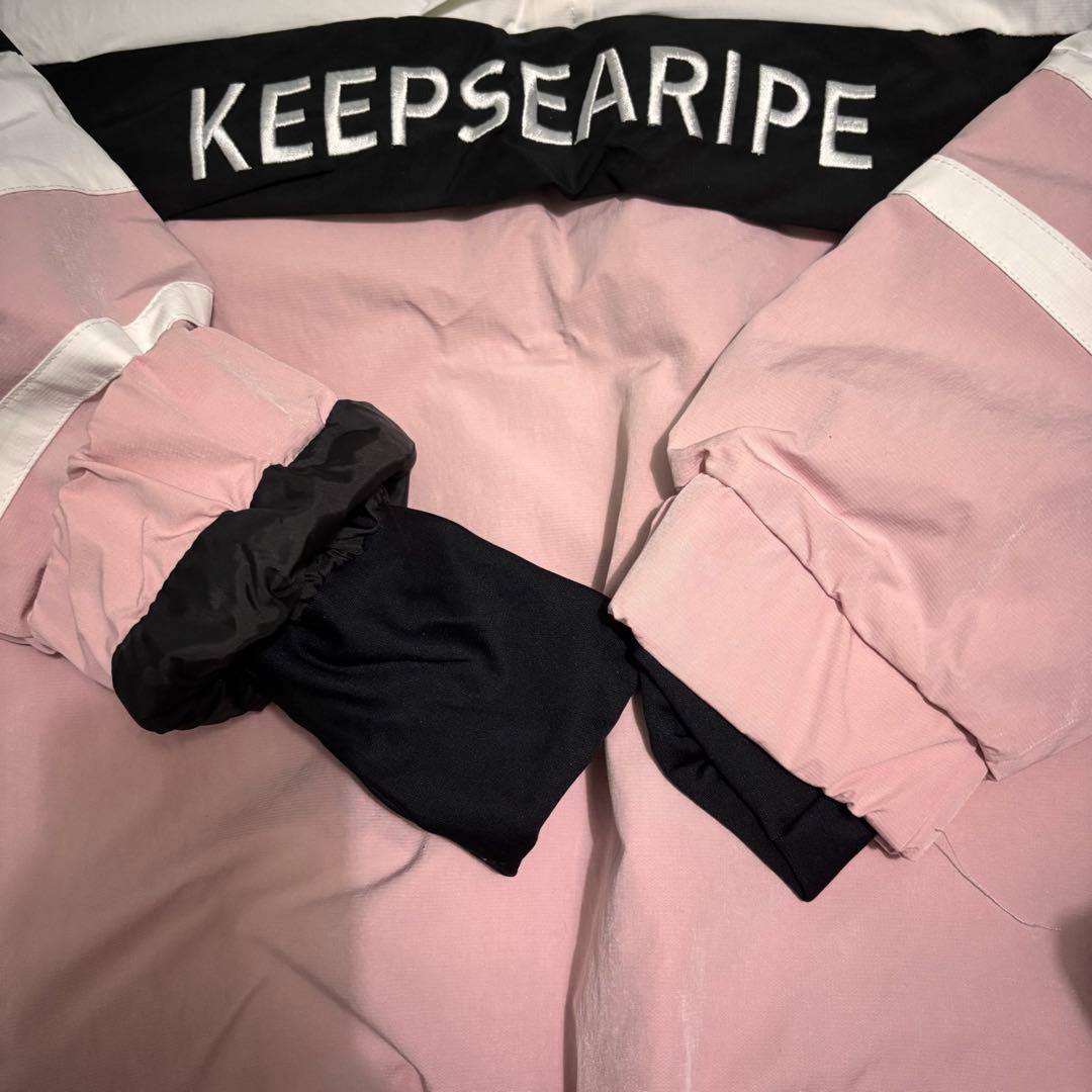 【ほぼ新品未使用】スノーボードウェア 上下セット セットアップ レディース韓国風