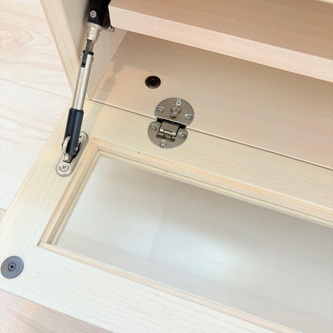 【送料込】アクタス テレビボード幅150cm×奥行45cm×高さ31cmホワイト