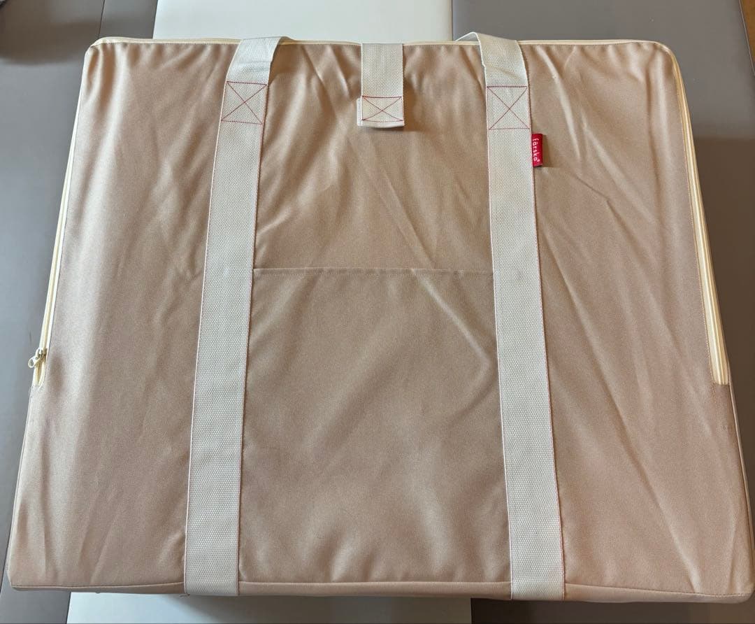 【美品】ファルスカ　コンパクトベッドフィットL ベージュ