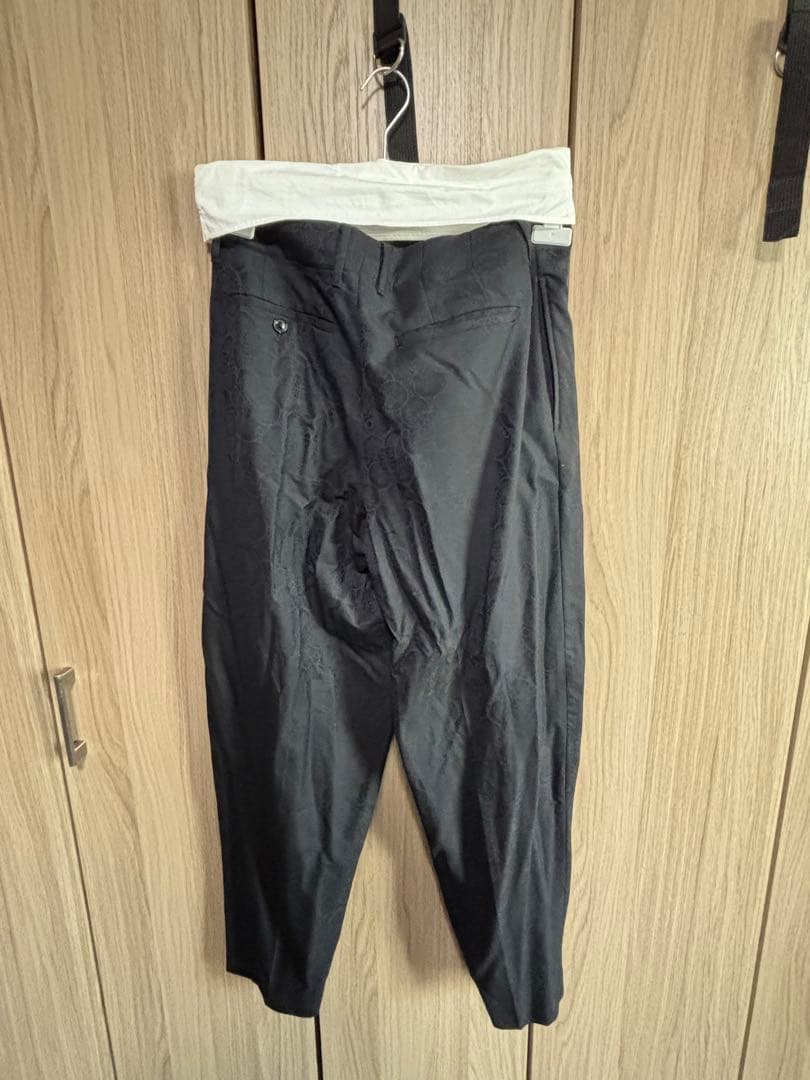 ノノット NONNOTTE フラワー ジャガード トラウザー