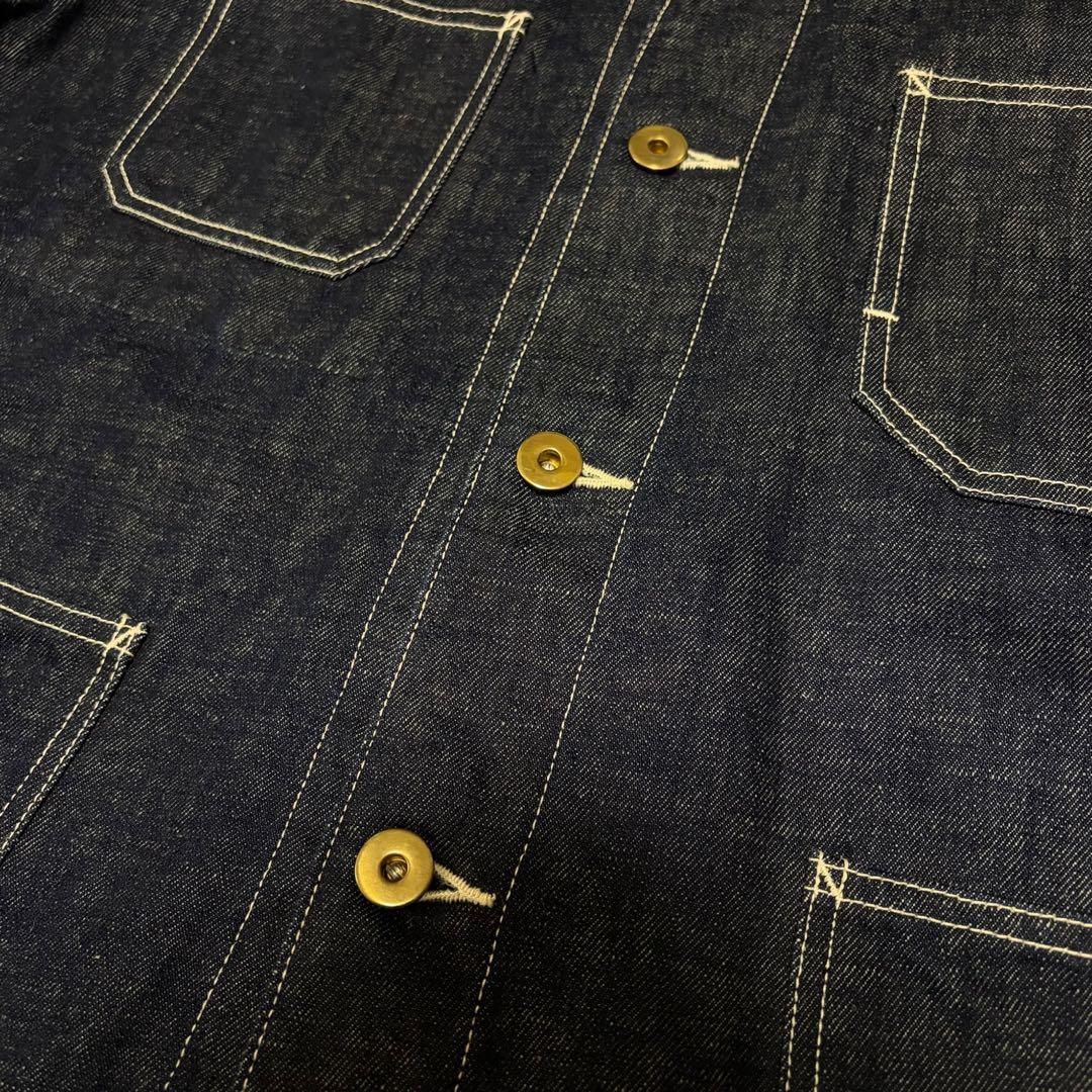 FOB FACTORY ヘンプデニム カバーオール Mサイズ 日本製 美品