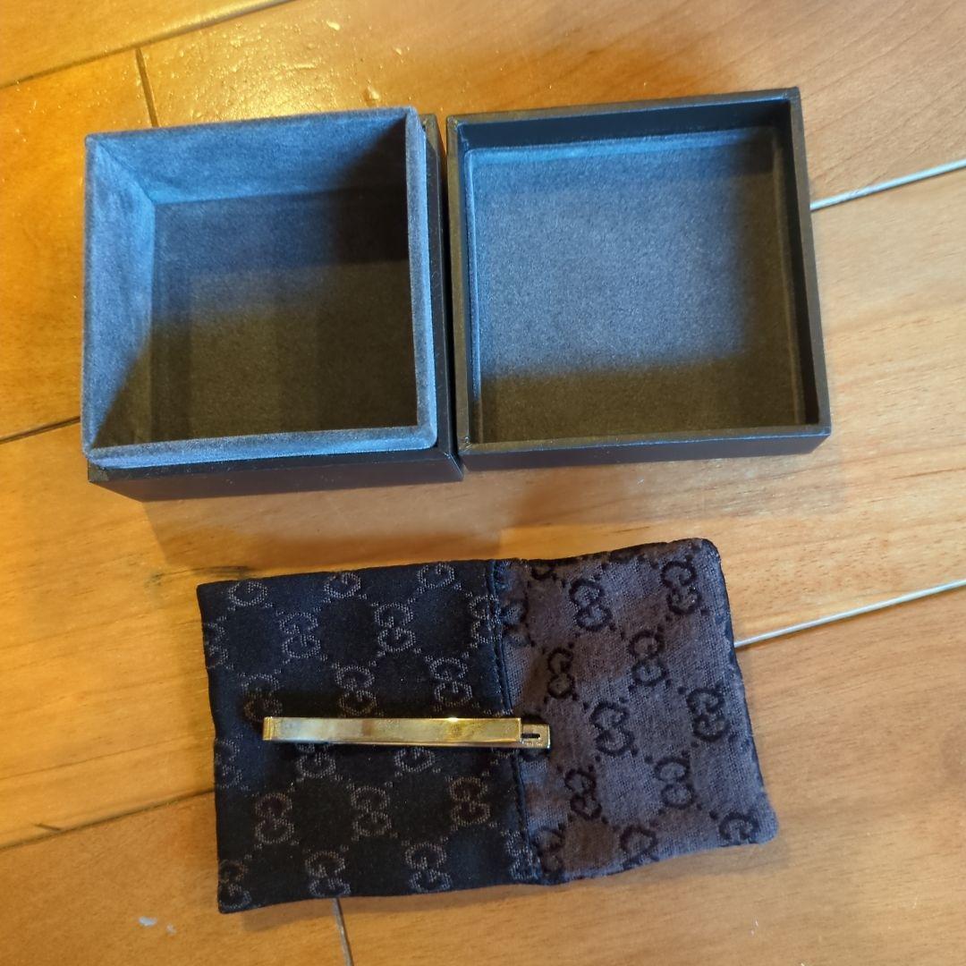 GUCCI ネクタイピン 専用ポーチ付き