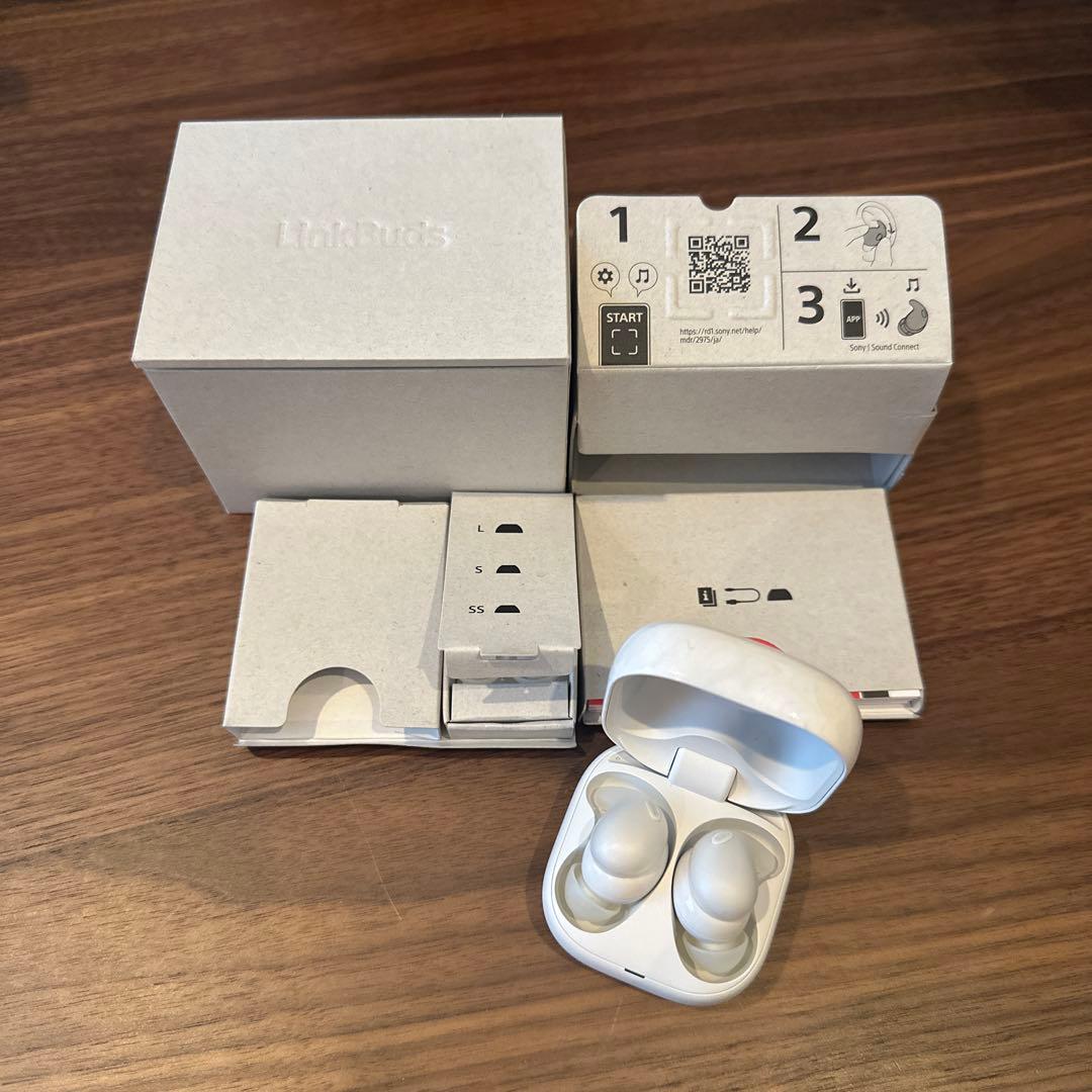Linkbudsワイヤレスイヤホン　保証付