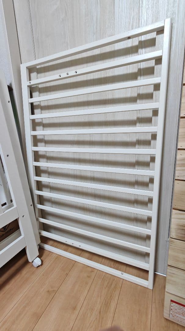 し*う様 ハイシートベビーベッド（ホワイト）