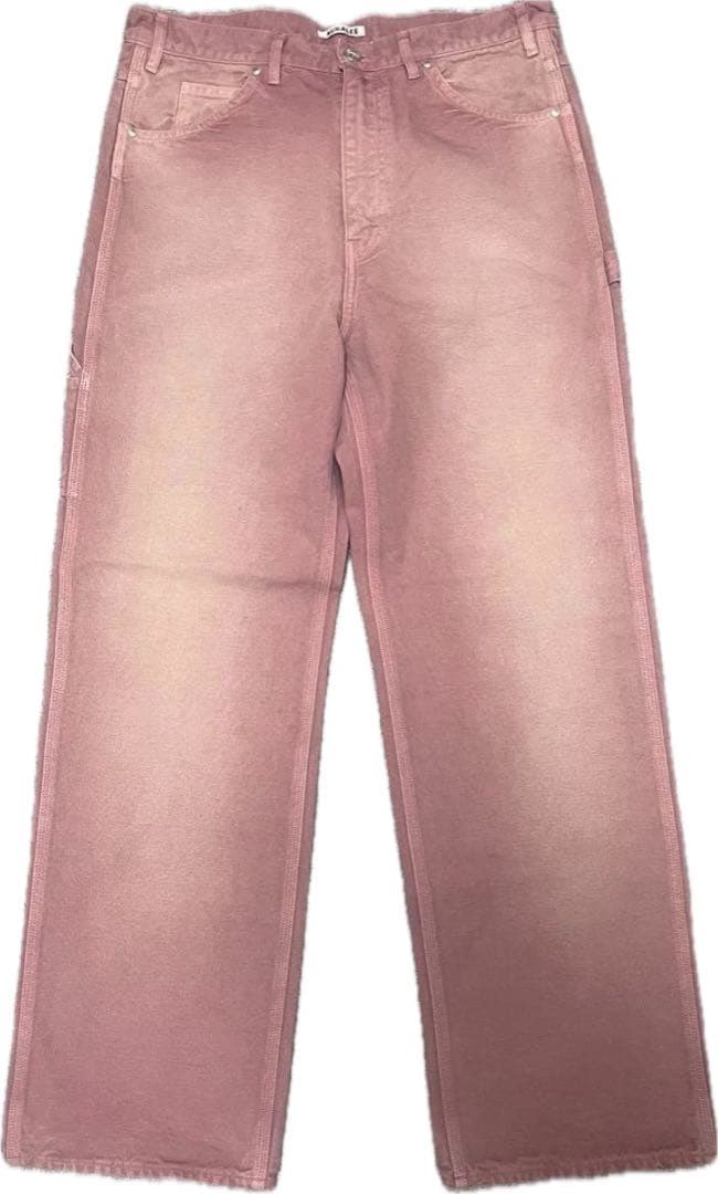 完売AURALEE PRODUCT DYED DUCK PAINTER PANT