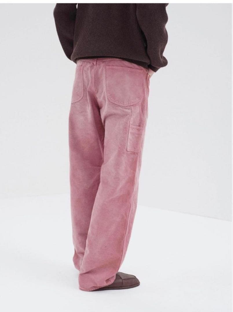 完売AURALEE PRODUCT DYED DUCK PAINTER PANT
